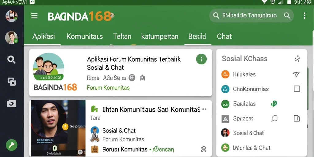 Tampilan antarmuka utama BAGINDA168 yang mudah digunakan.