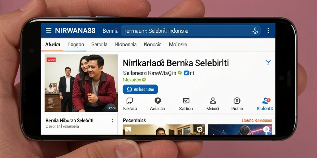 Tampilan antarmuka NIRWANA88 yang modern dan informatif.