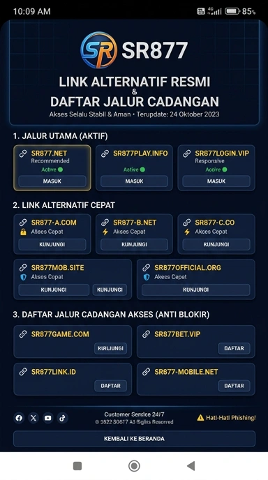Link Alternatif sr877 untuk Pengguna Android Indonesia