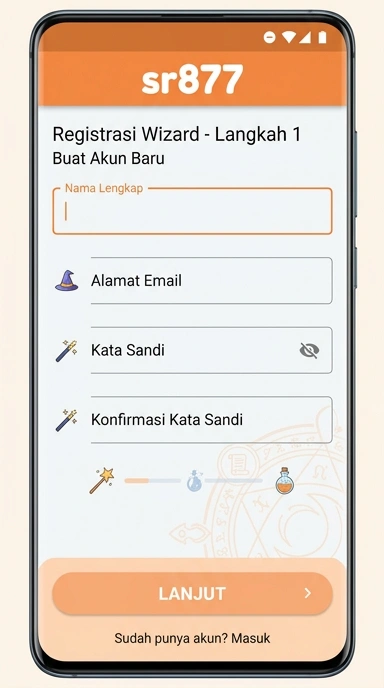 Panduan Registrasi Akun sr877 untuk Pengguna Android